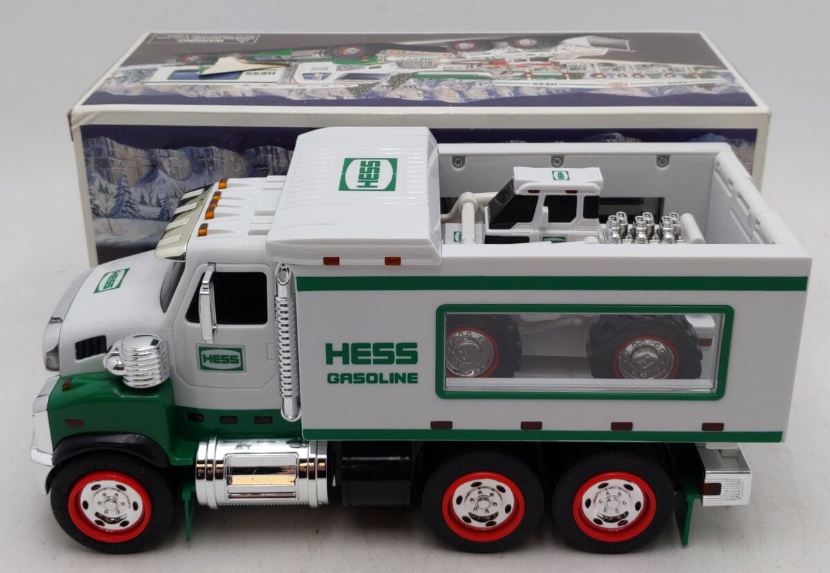 Hess 2008 Die Cast Toy Truck And Front Loader EX/Box