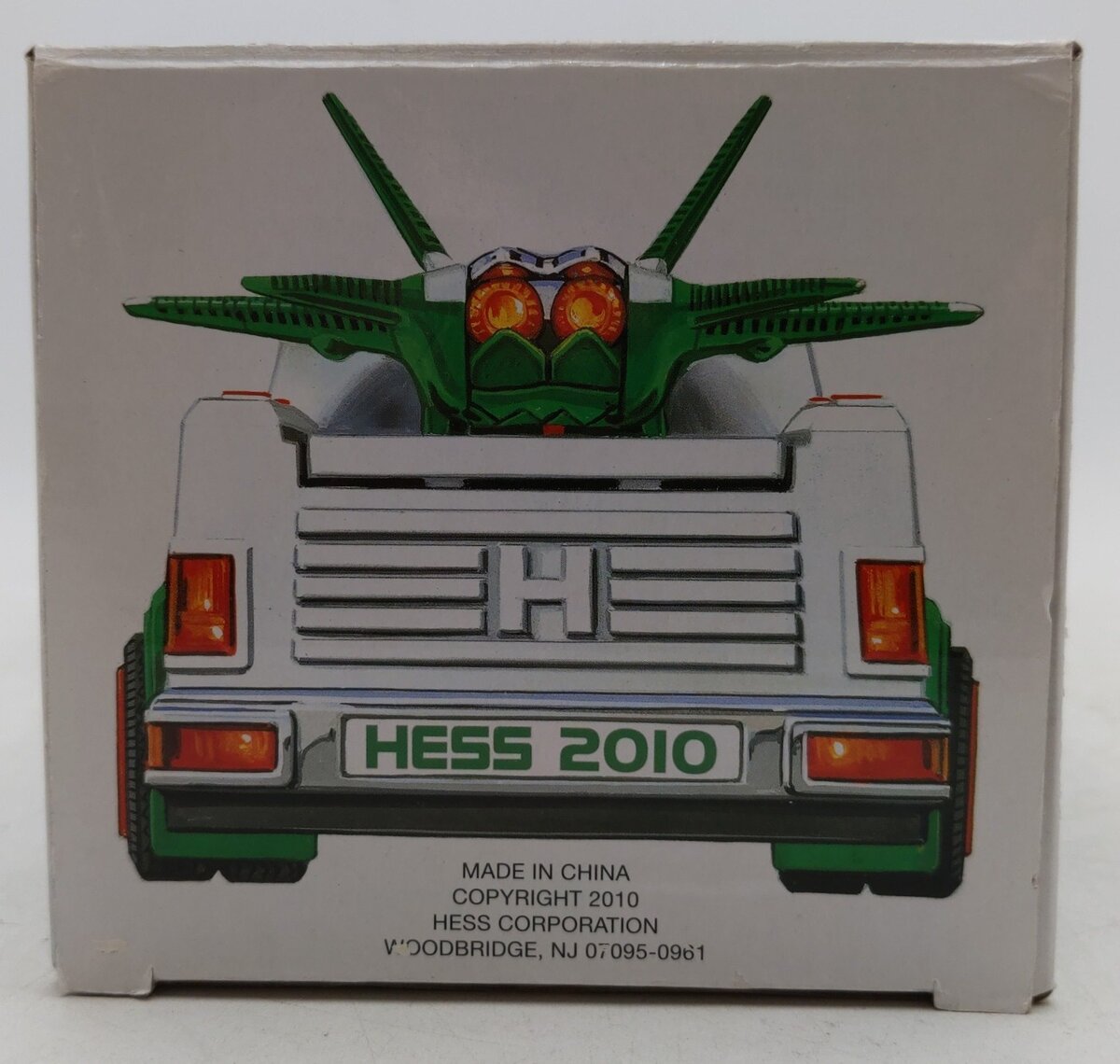 Hess 2010 Die Cast Toy Truck and Jet w/Real Lights & Launch Ramp EX/Box