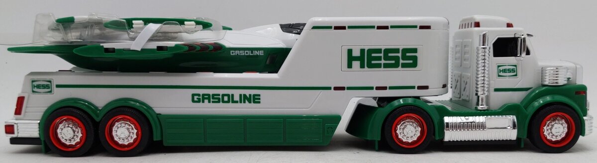 Hess 2010 Die Cast Toy Truck and Jet w/Real Lights & Launch Ramp EX/Box