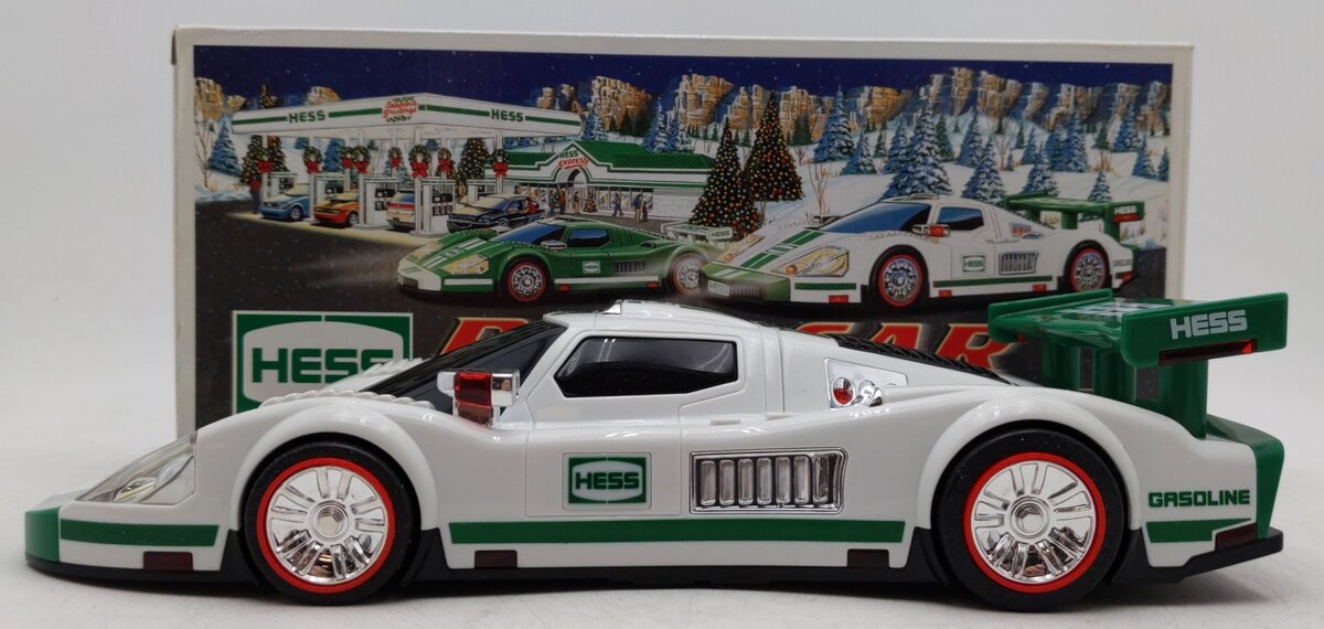 Hess 2009 Die Cast Race Car and Racer w/Pull Back Motor EX/Box