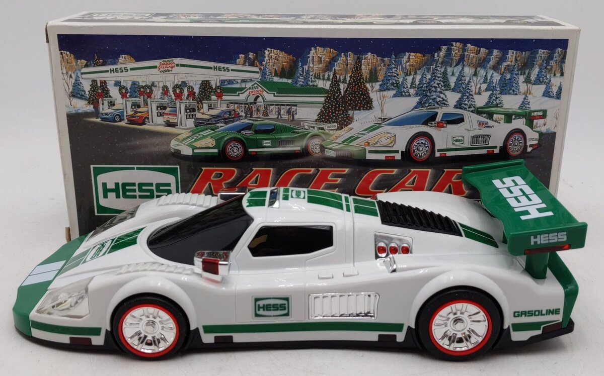 Hess 2009 Die Cast Race Car and Racer w/Pull Back Motor EX/Box