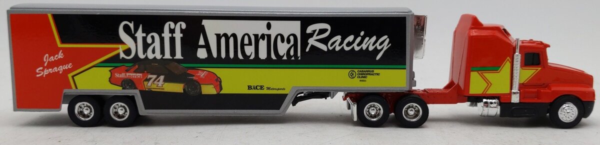 Staff America Racing Jack Spraque #74 Kenworth T600A semi truck 1:64 EX/Box