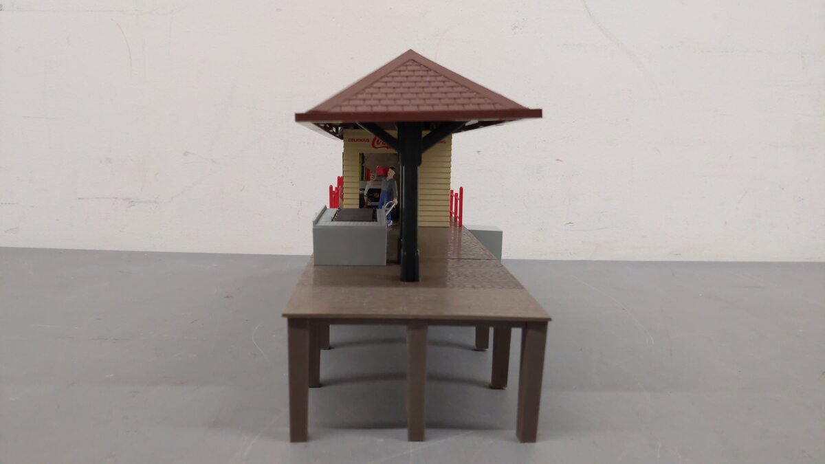 K-Line K424332 O Scale Coca-Cola/Coke Operating Platform LN/Box