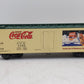 K-Line K762-5106 O Gauge Coke Nostalgic Woodsided Refrigerator Car #5106 EX/Box
