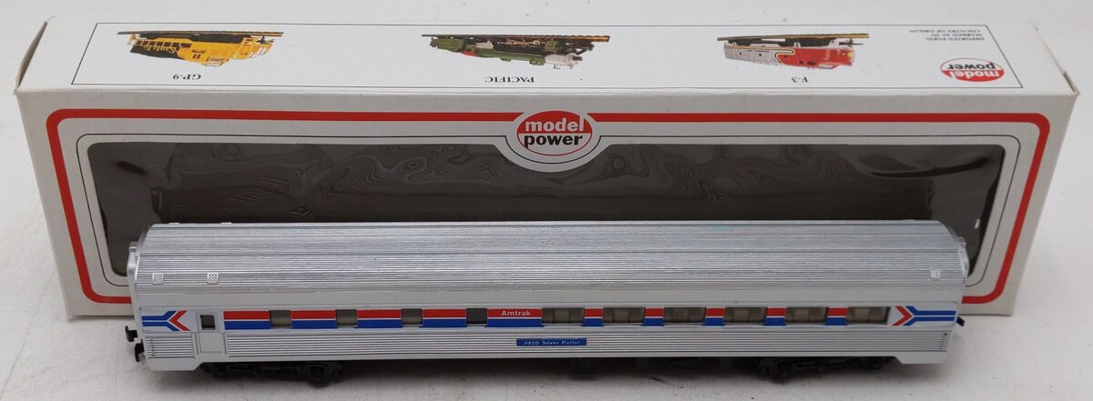 Model Power 8801 Amtrak Budd Baggage Car EX/Box