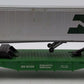 Lionel 6-16308 O Gauge Burlington Northern Flatcar #298224 w/Trailer EX/Box