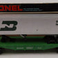 Lionel 6-16308 O Gauge Burlington Northern Flatcar #298224 w/Trailer EX/Box