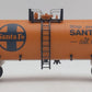 MTH 30-7395 O Gauge Santa Fe Modern Tank Car #98507 VG/Box