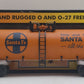 MTH 30-7395 O Gauge Santa Fe Modern Tank Car #98507 VG/Box