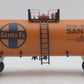 MTH 30-7395 O Gauge Santa Fe Modern Tank Car #98507 VG/Box