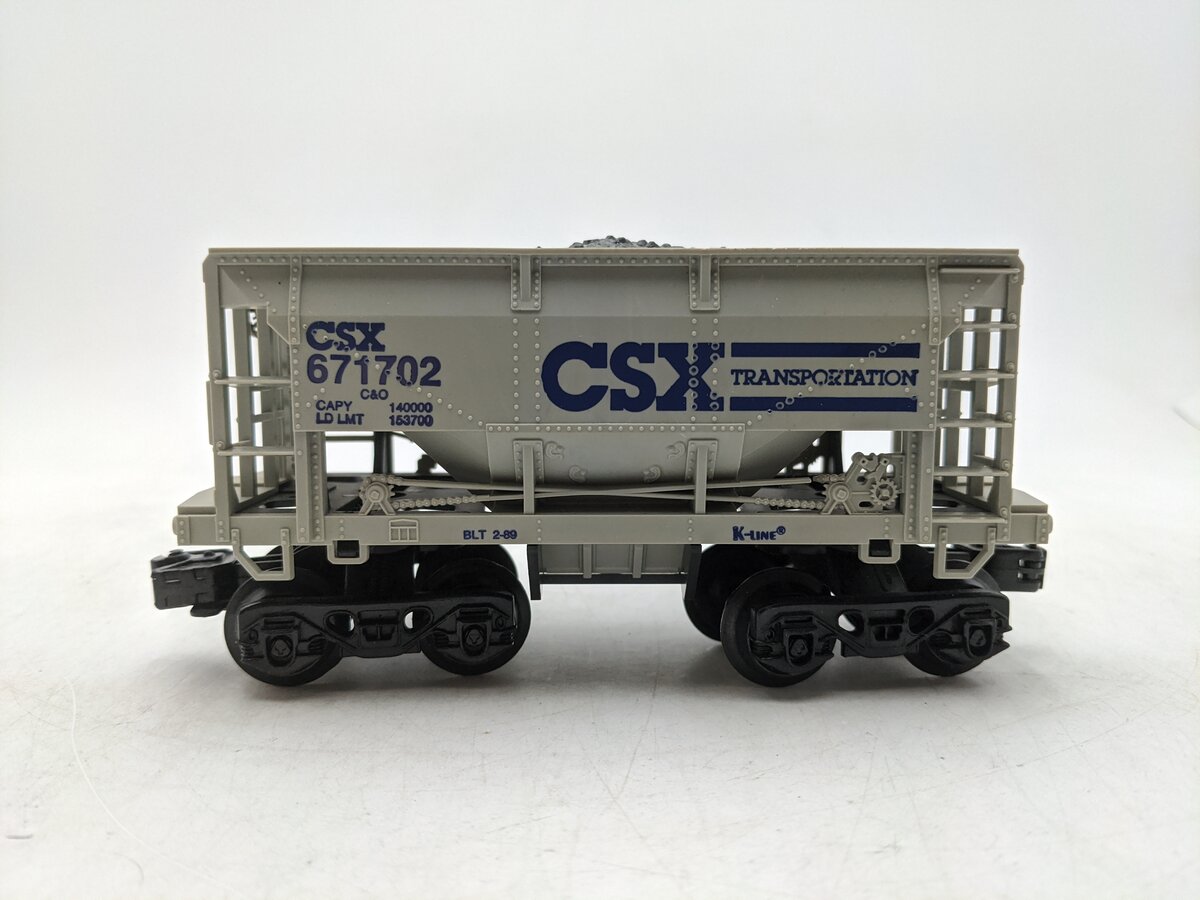 K-Line K-6717 O Gauge CSX Ore Car #671702 EX