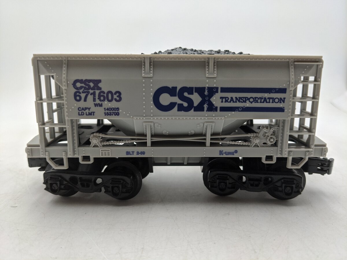 K-Line K-6717 O Gauge CSX Ore Car #K671703 EX
