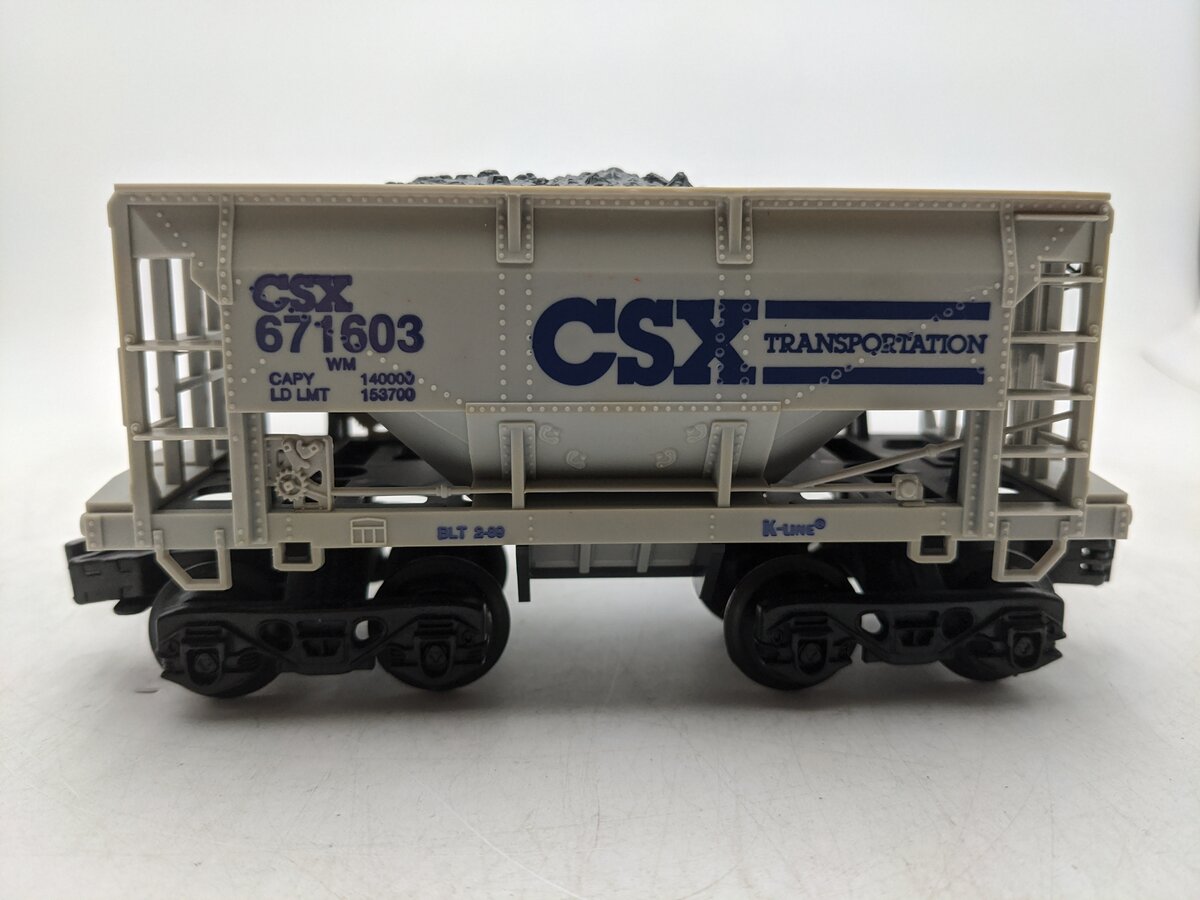 K-Line K-6717 O Gauge CSX Ore Car #K671703 EX
