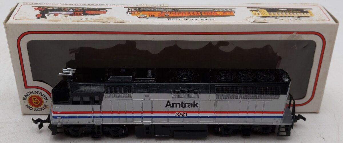 Bachmann 41-645-05 HO Scale Amtrak EMD F40PH Diesel Locomotive #350 EX/Box