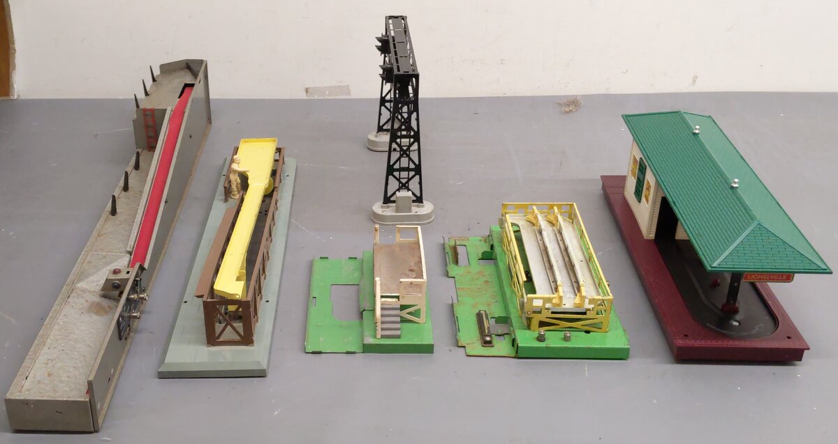 Lionel Vintage O Gauge Accessories #364,356,450,362,3656,3462 [6] VG