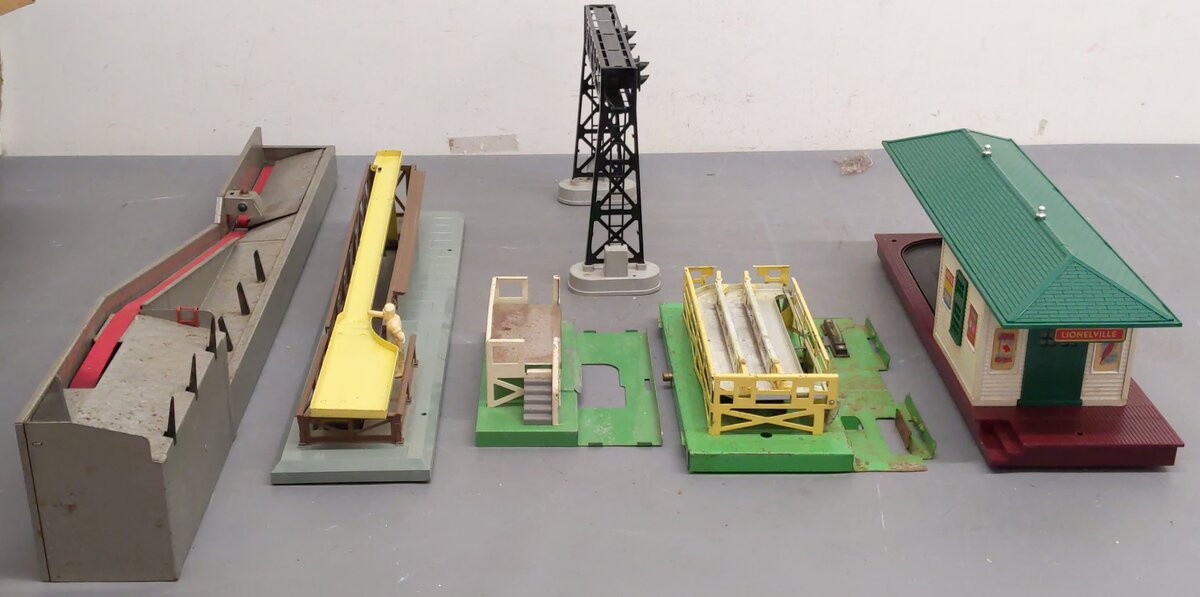 Lionel Vintage O Gauge Accessories #364,356,450,362,3656,3462 [6] VG