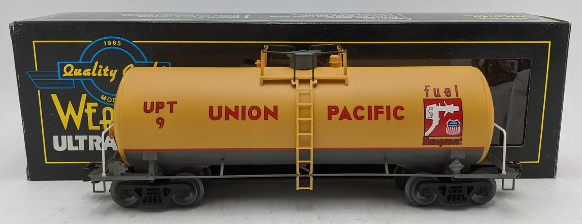 Weaver O Gauge Union Pacific 40' Tank Car #UP9 - 3-Rail LN/Box
