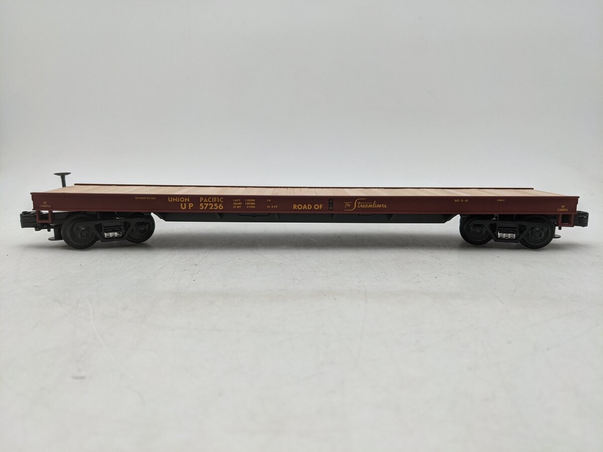 MTH 20-98107 O Gauge Union Pacific Flatcar #57256 EX