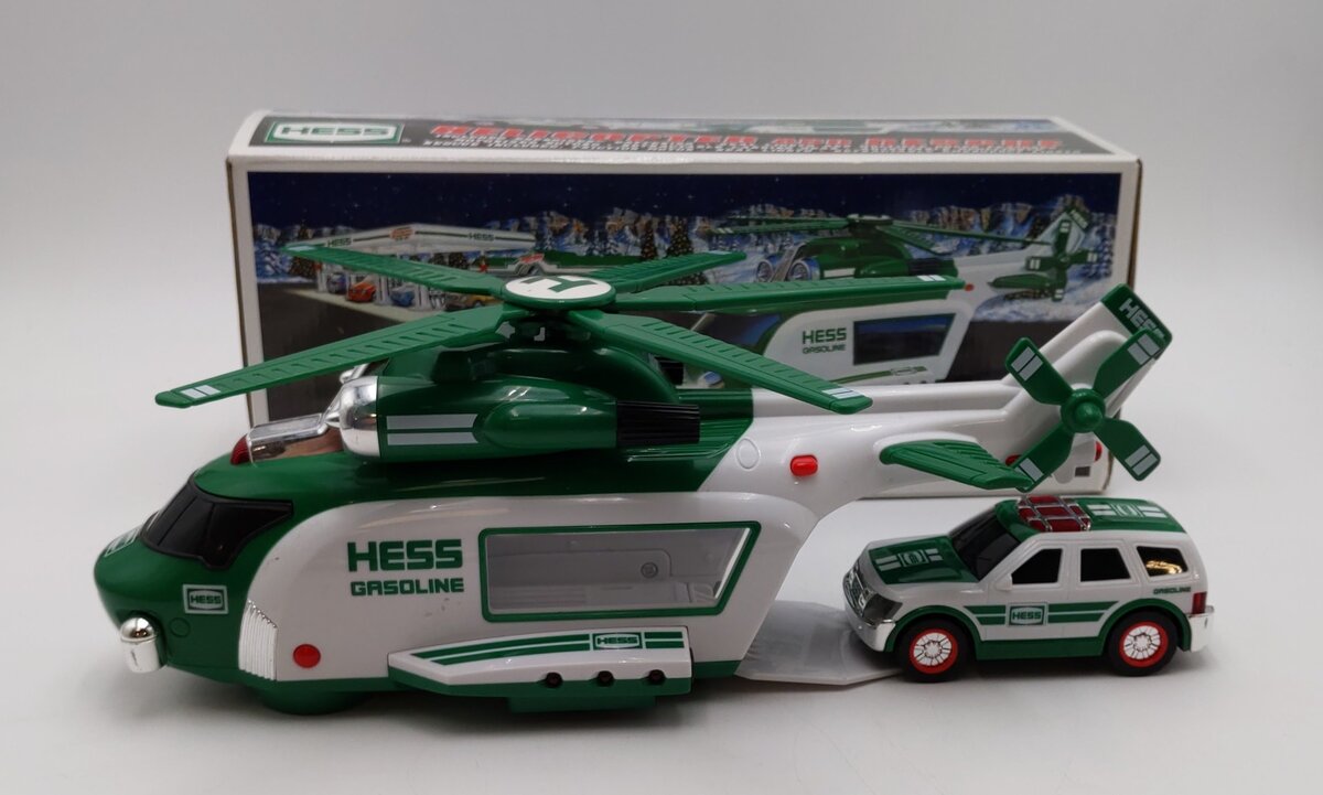 Hess 2012 Helicopter And Rescue Promo Collectible Toy NIB
