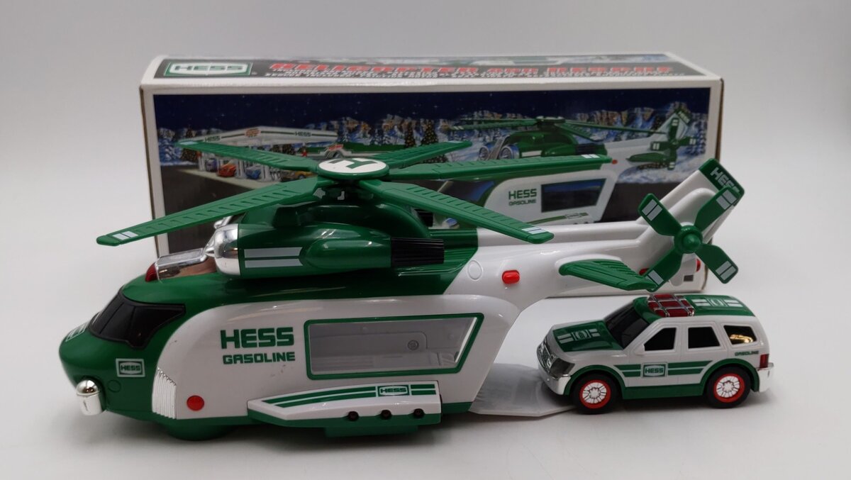 Hess 2012 Helicopter And Rescue Promo Collectible Toy NIB