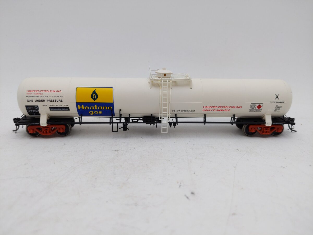 SDS Models GS018 HO 1980s VTGX3 Heatane Gas Rail Tank Car EX/Box