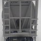 MTH 20-97421 O Gauge Santa Fe 4-Bay Cylindrical Hopper Car #301436 EX/Box