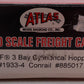 Atlas 1933-4 HO Scale Conrail ACF 3-Bay Cylindrical Hopper #885017 LN/Box