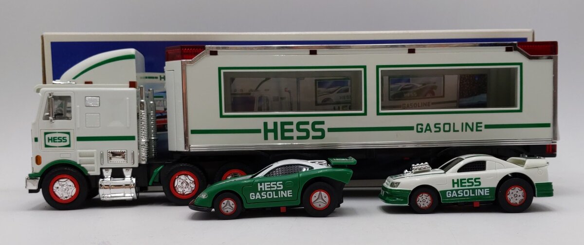 Hess 1997 Toy Truck and Racers NIB