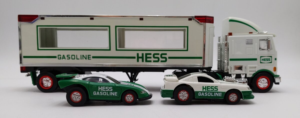 Hess 1997 Toy Truck and Racers NIB