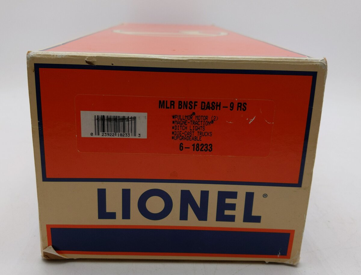 Lionel 6-18233 O BNSF GE Dash 9 Diesel Locomotive #745 EX/Box