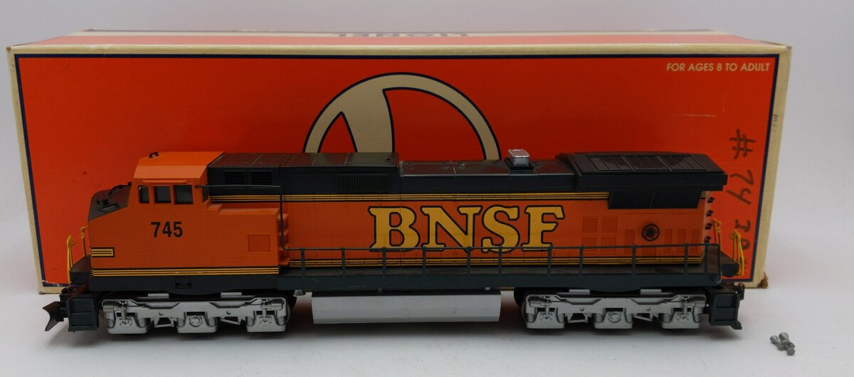 Lionel 6-18233 O BNSF GE Dash 9 Diesel Locomotive #745 EX/Box