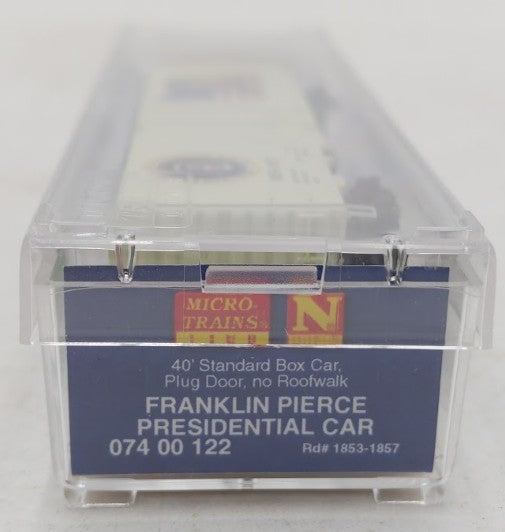 Micro-Trains 07400122 N Scale Franklin Pierce 40' Plug Door Boxcar #1853-1857 LN/Box