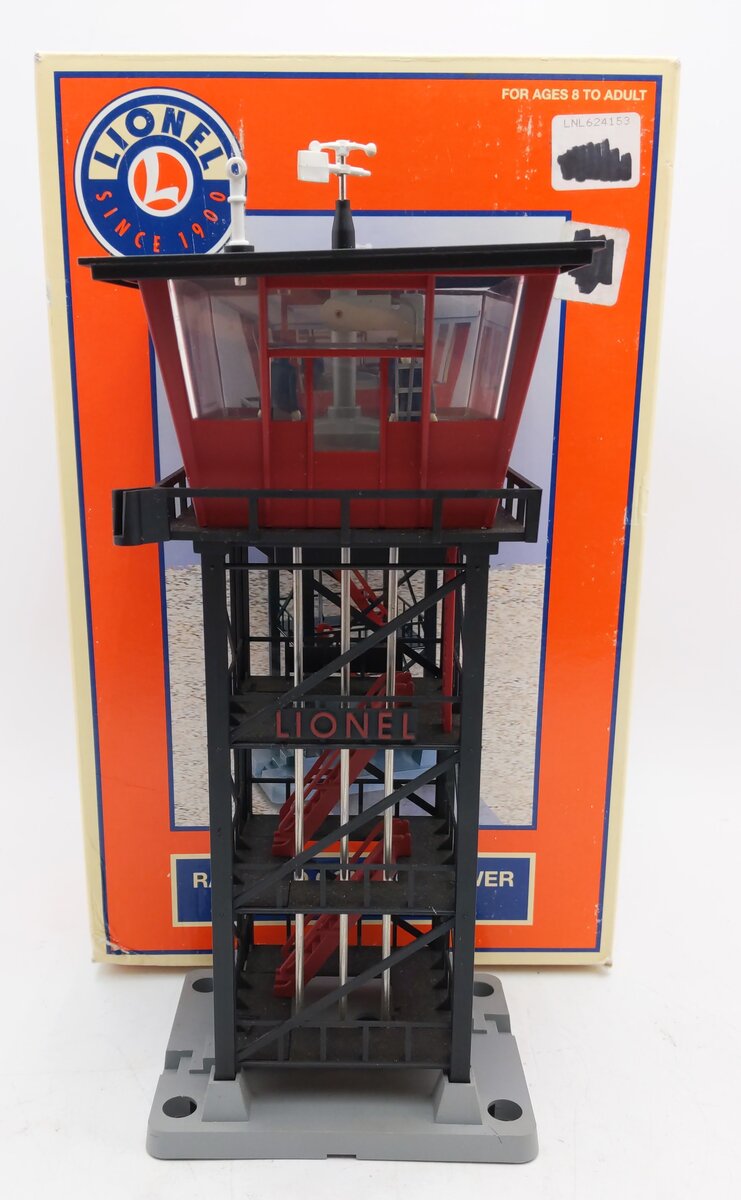 Lionel 6-24153 O Gauge Railroad Control Tower VG/Box