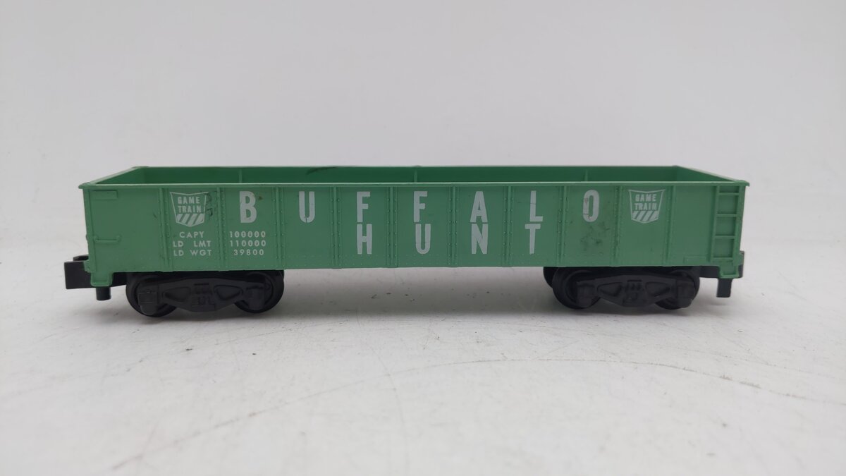 American Flyer Vintage S Buffalo Hunt Gondola VG