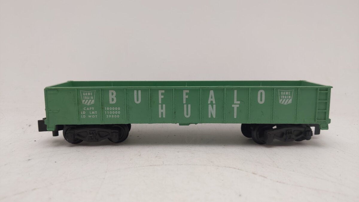 American Flyer Vintage S Buffalo Hunt Gondola VG