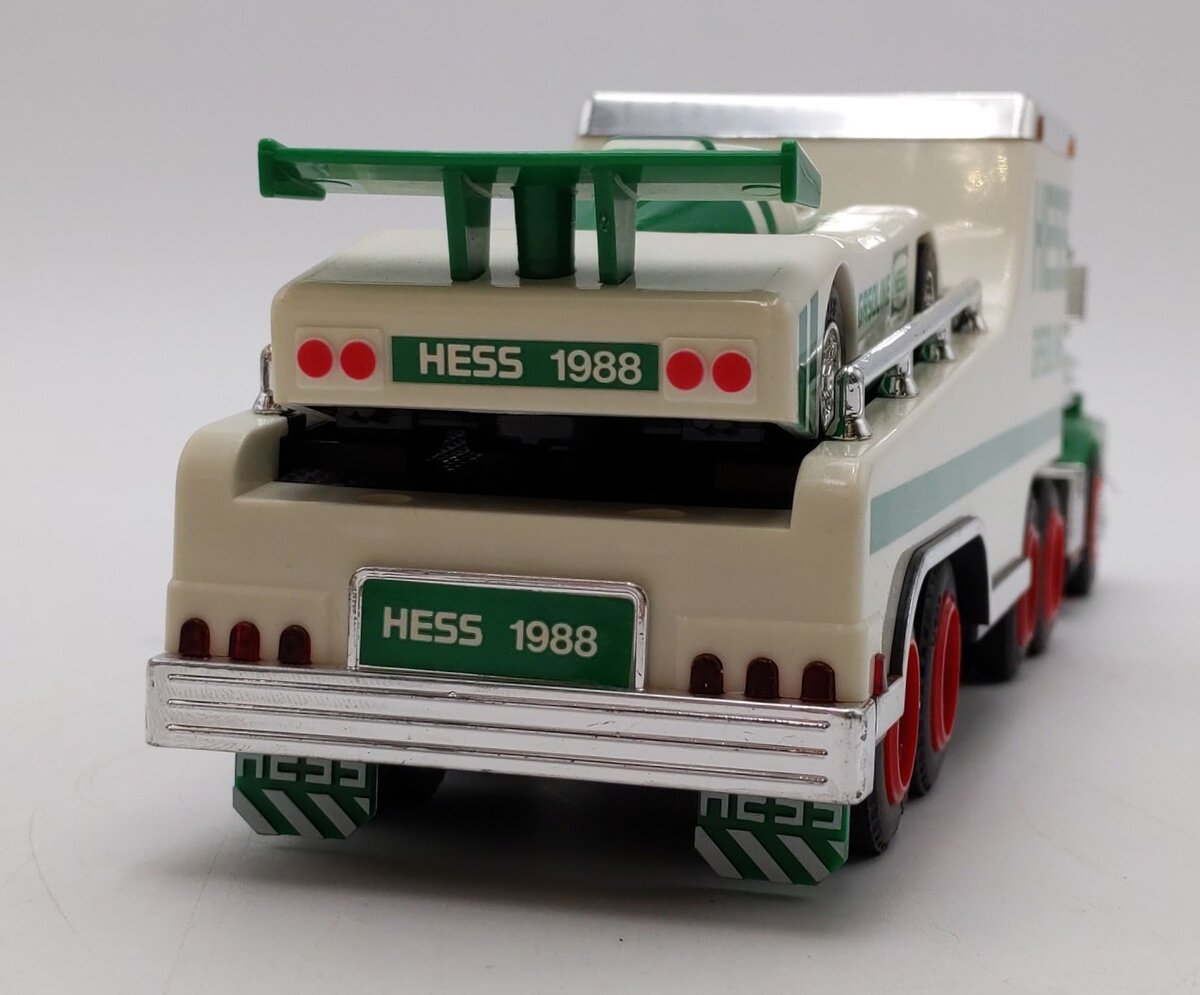 Hess Gasoline 1988 Toy Truck and Racer NIB