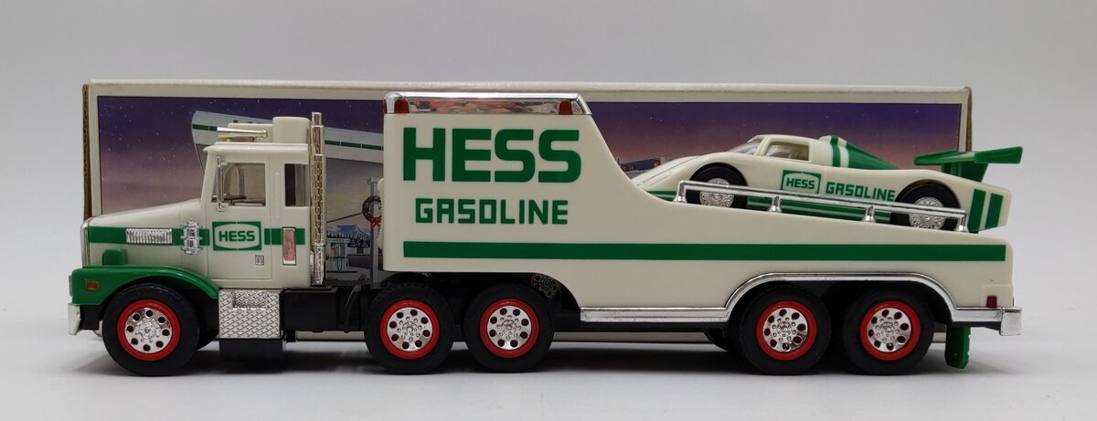 Hess Gasoline 1988 Toy Truck and Racer NIB