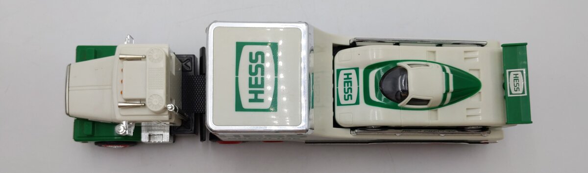 Hess Gasoline 1988 Toy Truck and Racer NIB
