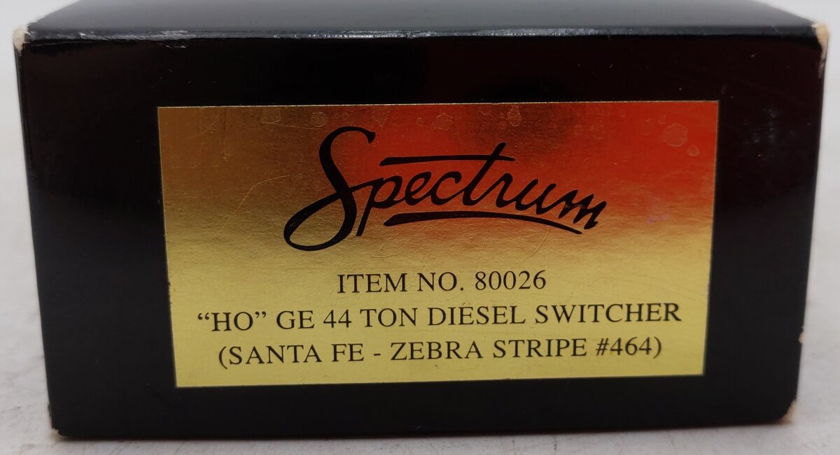 Spectrum 80026 HO Scale Santa Fe GE 44-Ton Diesel Switcher #464 VG/Box