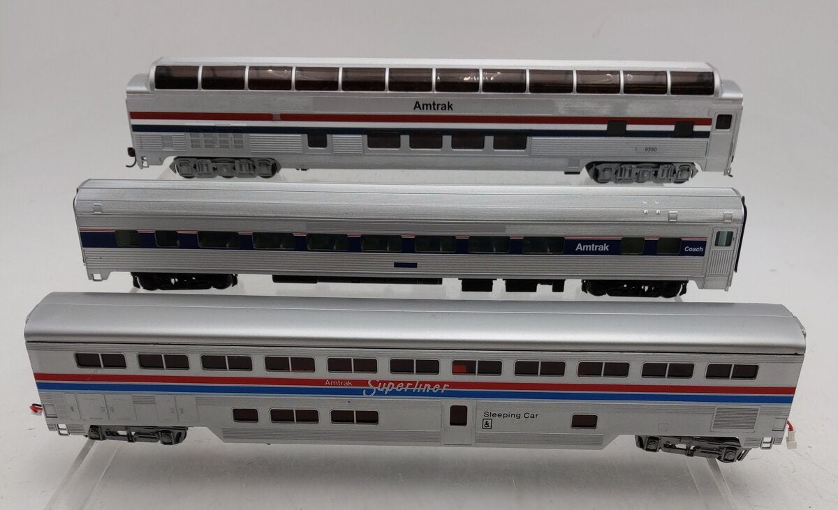 Bachmann, Walters, & Other HO Amtrak Passenger Cars [3] VG