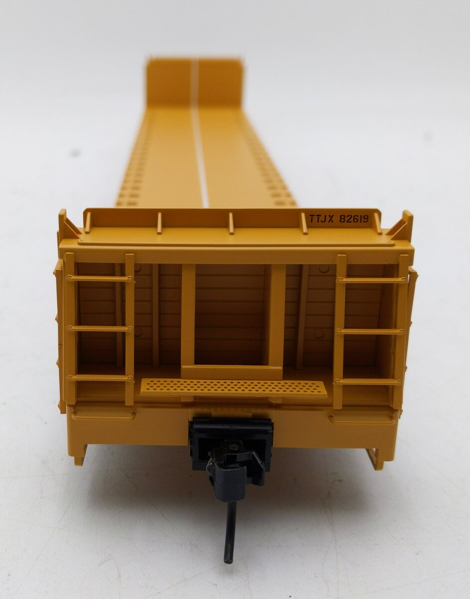 Atlas 2002673-2 O Scale TTX Short Bulkhead Flat Car #82619 (2-Rail) EX/Box