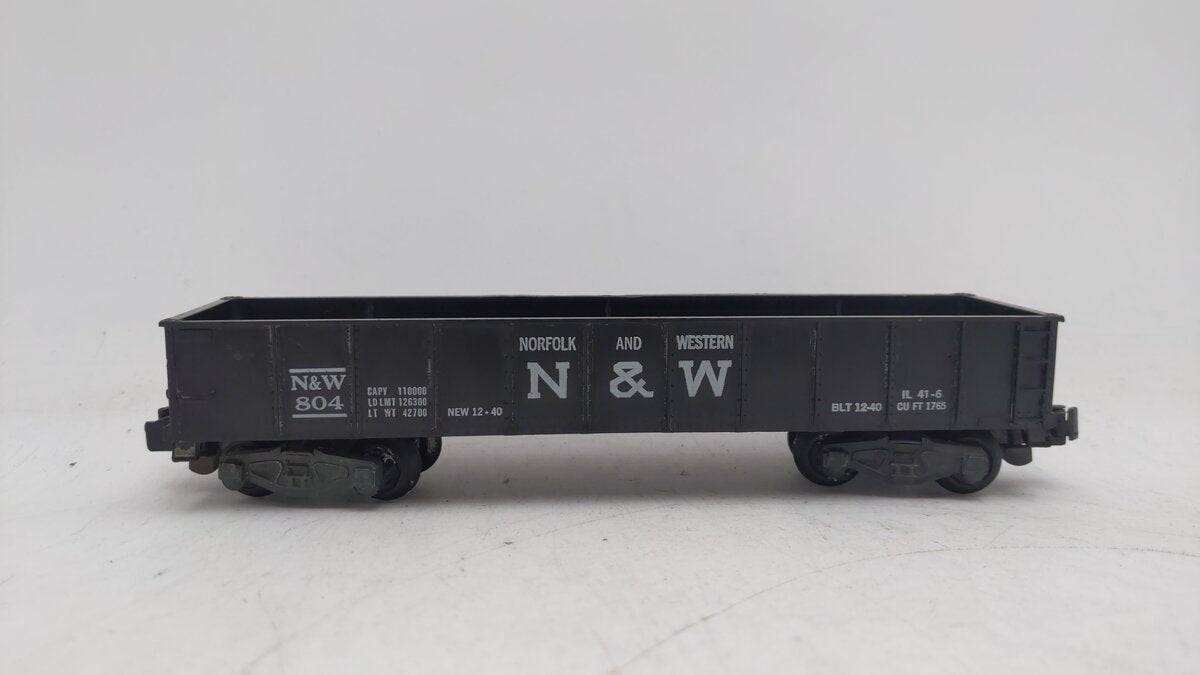 American Flyer 804 Vintage S Norfolk & Western Gondola EX