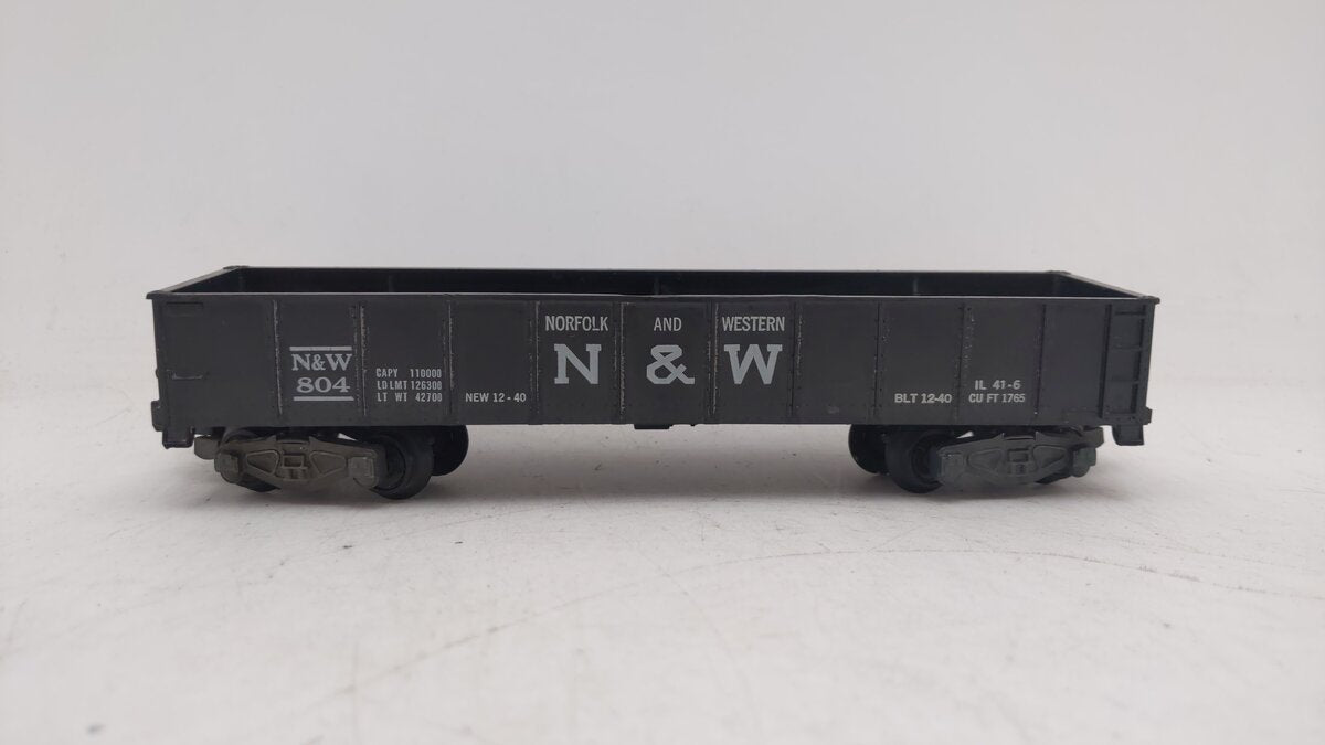 American Flyer 804 Vintage S Norfolk & Western Gondola EX