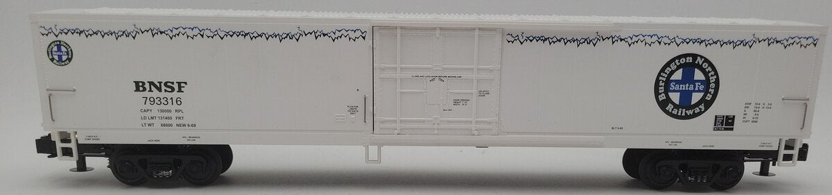 MTH 20-94055 Burlington North & Santa Fe 60‘ Reefer Car #793316 EX/Box