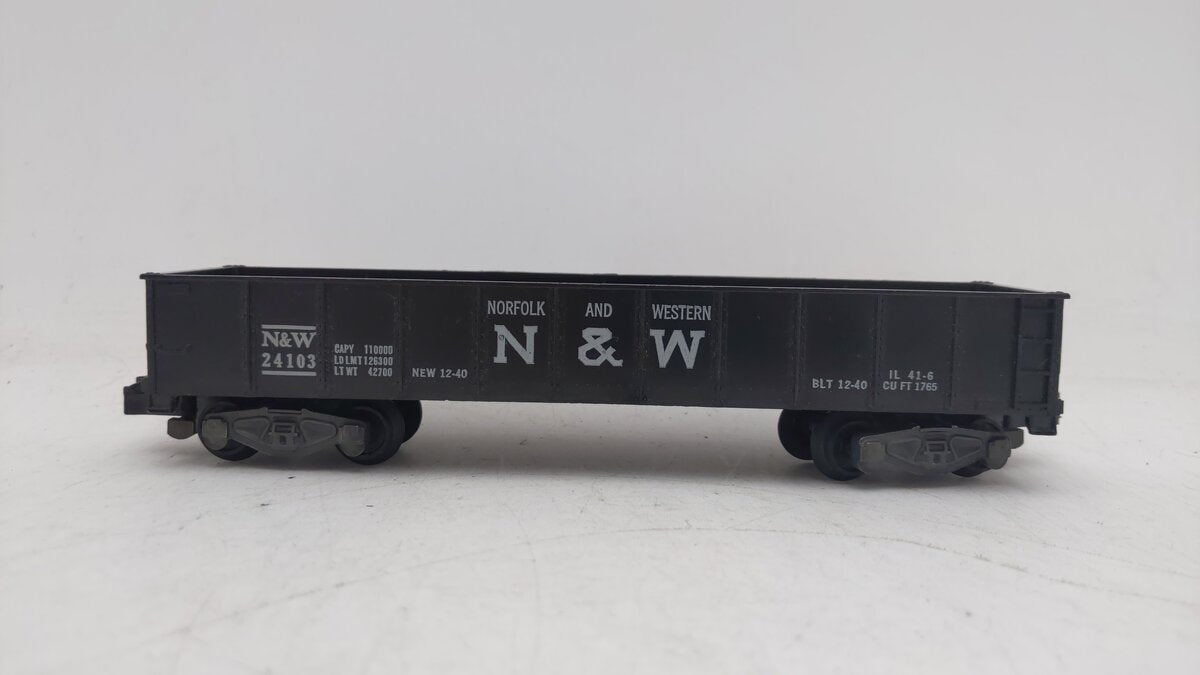 American Flyer 24103 Vintage S N&W Gondola EX