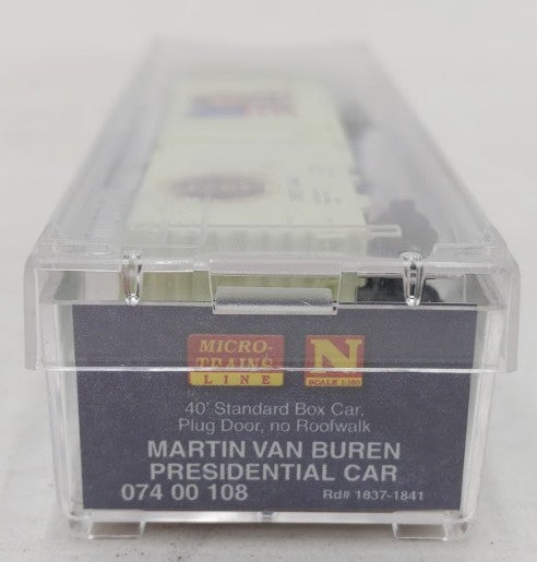Micro-Trains 07400108 N Martin Van Buren 40' Plug Door Boxcar #1837-1841 LN/Box