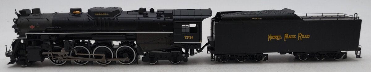 Bachmann 50905 HO Nickel Plate 2-8-4 Berkshire Tender w/DCC Steam Loco #759 LN