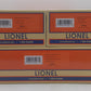 Lionel 6-84033 O Gauge Burlington Northern Santa Fe Rotary Gondola (Set of 2) NIB