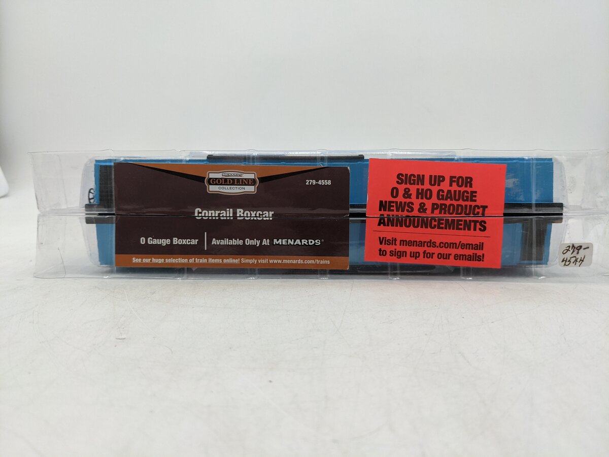 Menards 279-4558 O Gauge Conrail Single Door Boxcar #14697 NIB