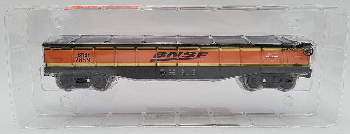 Menards 279-7026 O Gauge BNSF Gondola Car #7859 NIB